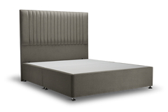 Camden Bed Urban Grey - Single / 2 Drawer / Chrome Camden Bed Urban Grey - Single / 2 Drawer / Chrome