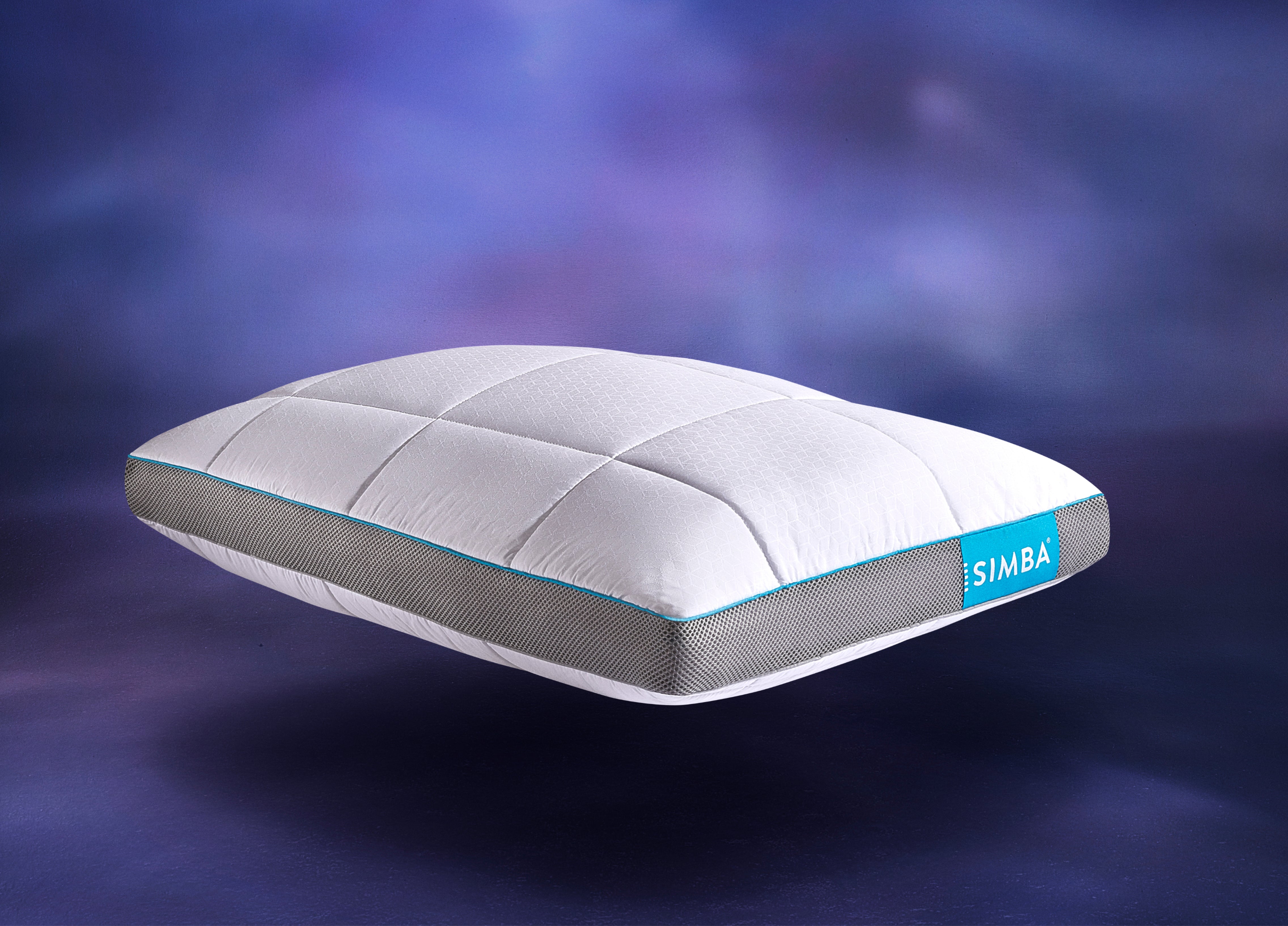 Simba Hybrid Firm Pillow. Stratos Cooling Tech Simba Sleep