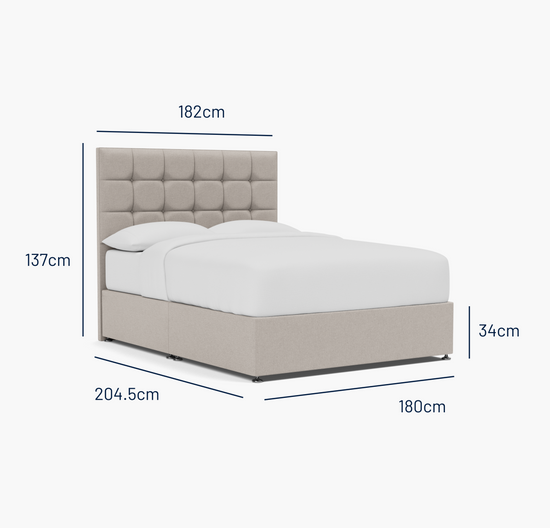 Hoxton Super King Bed - No Storage