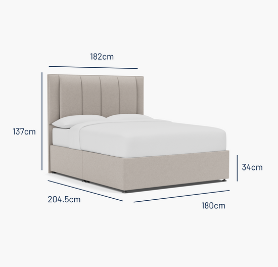 Kelham Super King Bed - No Storage