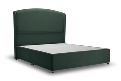 Melrose Bed Moss Green - Double / 2 Drawer / Chrome Melrose Bed Moss Green - Double / 2 Drawer / Chrome
