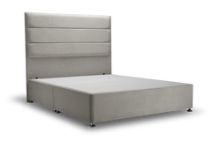 Wilmslow Bed Silver Grey - Super King / 4 Drawer / Dark Wood Wilmslow Bed Silver Grey - Super King / 4 Drawer / Dark Wood